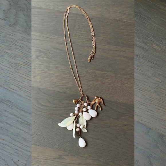 ALDO | Gold Tone Long Pendant Necklace - Picture 1 of 9